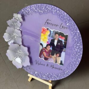 3d floral resin art