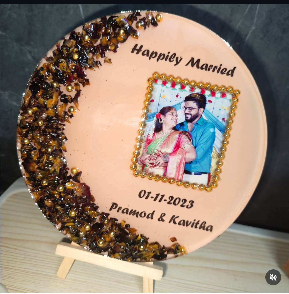 everlasting preservation resin frame