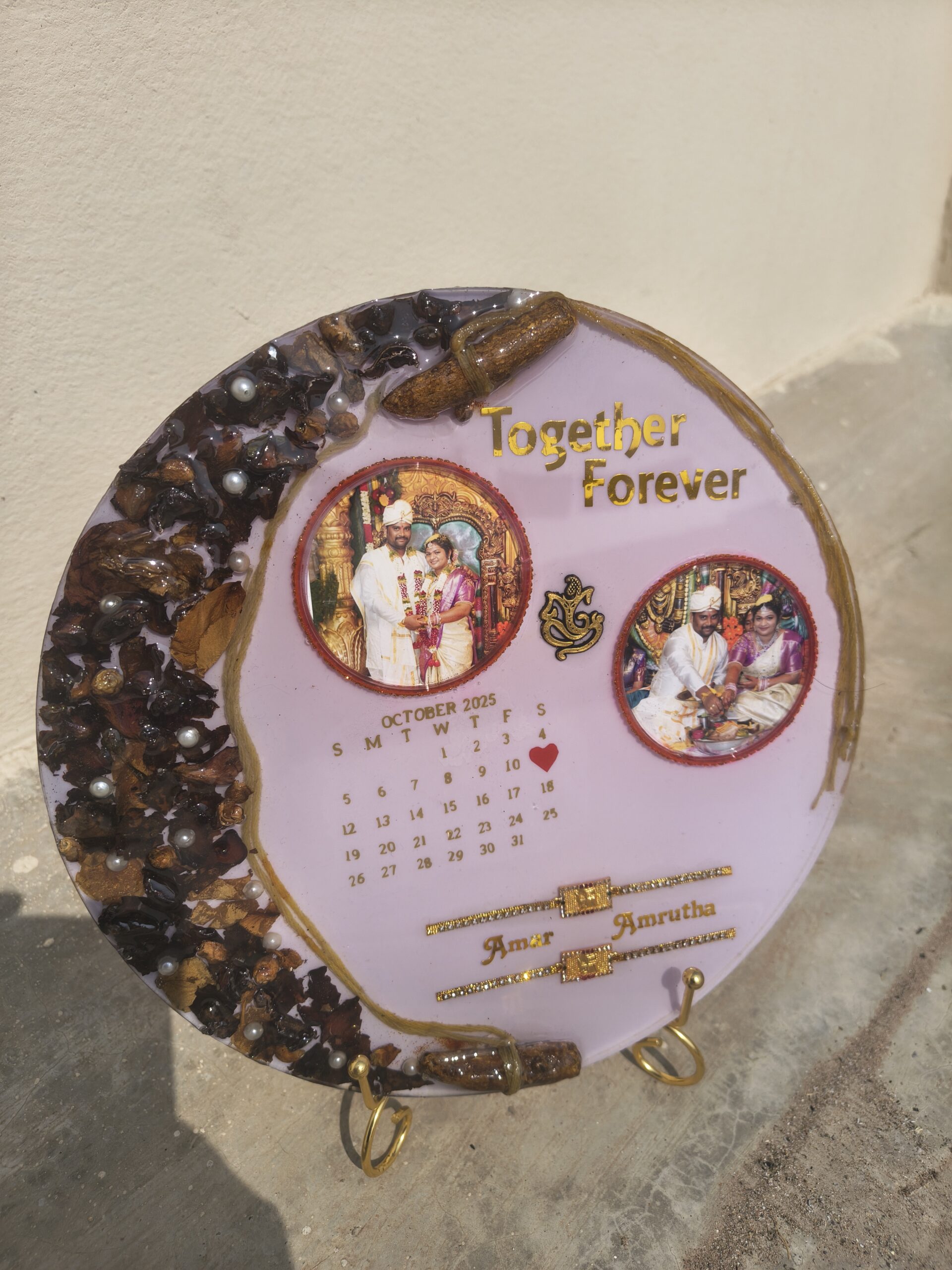 varmala preservation resin frame varmala preservation resin frame