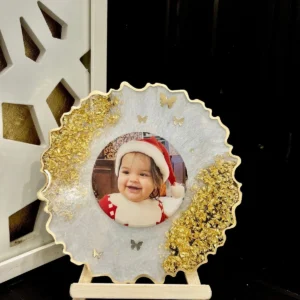 cute baby resin frame