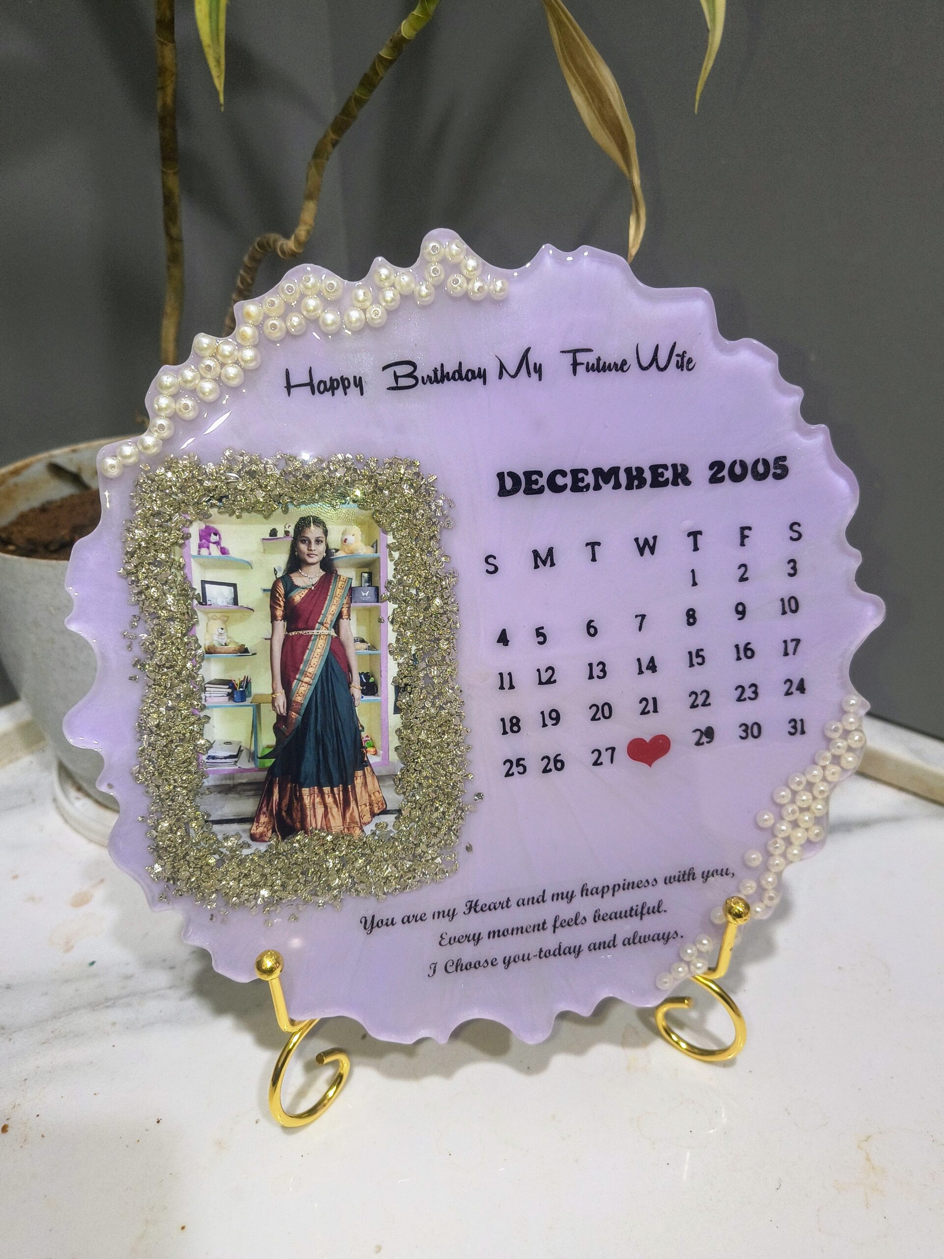 forever yours calender resin frame forever yours calender resin frame